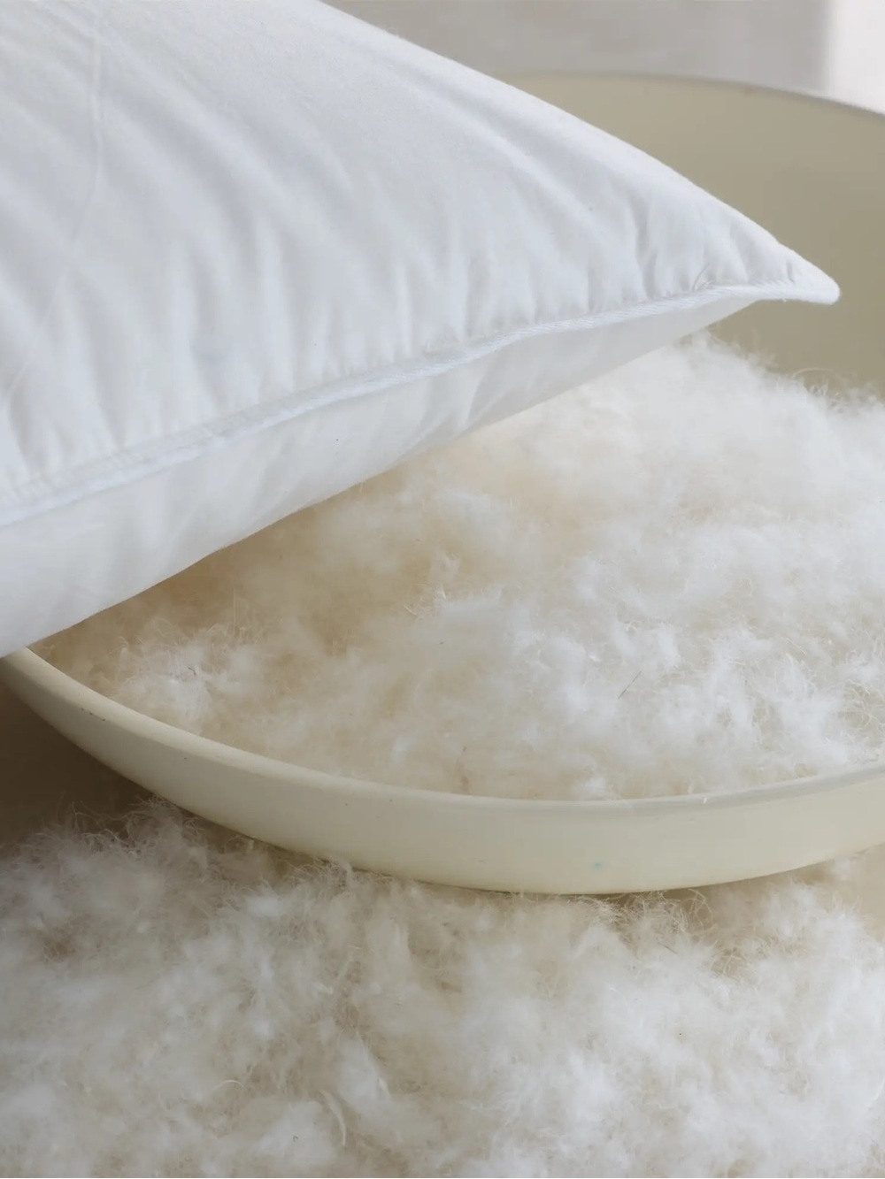 Soft Medium Luxe Goose Down Pillow Stanard Size NWT Quince